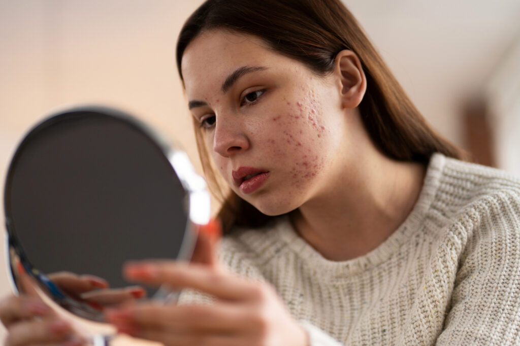 Non-ablative laser resurfacing for Rosacea