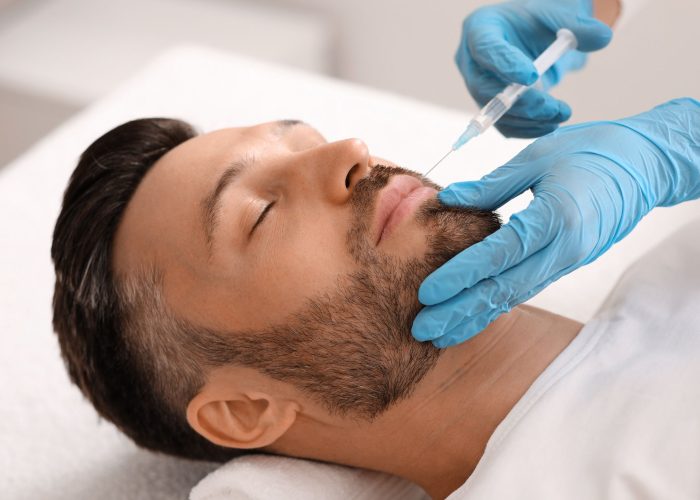 Men Injectable Filler Trillium Clinic Dermatology Chapel Hill